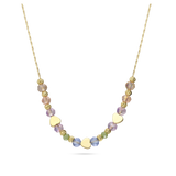 collar de piedra, Bañado en oro, Vidrio de plomo