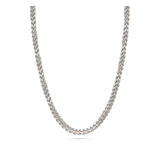 collar de hombre, Acero inoxidable, Sin piedra