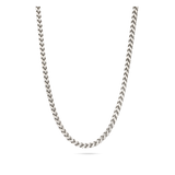 collar de hombre, Acero inoxidable, Sin piedra