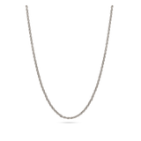 collar de hombre, Acero inoxidable, Sin piedra