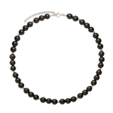 Collar gargantilla, Plata de Ley 925, Ónix artificial