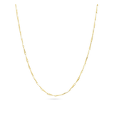 Collar colgante, Bañado en oro, Sin piedra