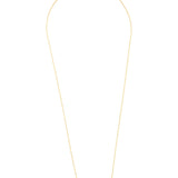 Collar colgante, Bañado en oro, Sin piedra