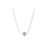 Collar colgante, Plata de Ley 925, Zirconia cúbica artificial