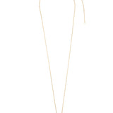 Collar colgante, Plata 925 y bañado en oro, Zirconia cúbica artificial