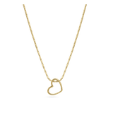 Collar colgante, Bañado en oro, Sin piedra