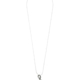 Collar colgante, Plata de Ley 925, Cristal Swarovski artificial