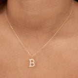Collar colgante, Bañado en oro, Zirconia cúbica artificial