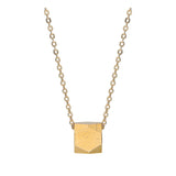 Collar colgante, Bañado en oro, Sin piedra