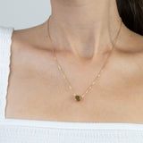 Collar colgante, Bañado en oro, Sin piedra