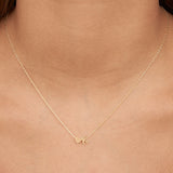 Collar colgante, Bañado en oro, Sin piedra