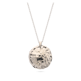 Collar colgante, Plata 925 bañada en rodio, Sin piedra