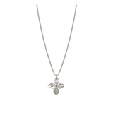 Collar colgante, Plata 925 bañada en rodio, Sin piedra