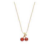 Collar colgante, Bañado en oro, Zirconia cúbica artificial, Vidrio de plomo