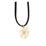 Collar gargantilla, Bañado en oro, Zirconia cúbica artificial, Madreperla artificial