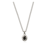 collar de hombre, Acero inoxidable, Zirconia cúbica artificial