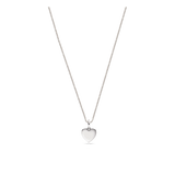 Collar colgante, Plata 925 bañada en rodio, Sin piedra