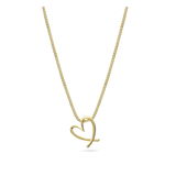Collar colgante, Bañado en oro, Sin piedra