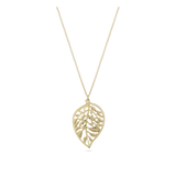 Collar colgante, Bañado en oro, Sin piedra