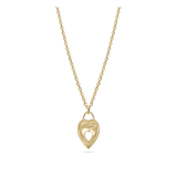 Collar colgante, Bañado en oro, Sin piedra