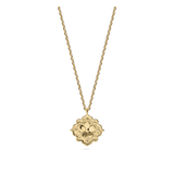 Collar colgante, Bañado en oro, Sin piedra