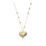 Collar colgante, Bañado en oro, Sin piedra