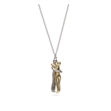 Collar colgante, Acero inoxidable, Sin piedra
