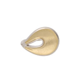 Anillo de Declaración, Plata 925 y bañado en oro, Sin piedra