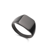 anillo de hombre, Acero inoxidable, Sin piedra