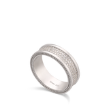 Anillo de Declaración, Plata 925 bañada en rodio, Zirconia cúbica artificial