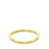 Anillo Delicado, Bañado en oro, Sin piedra