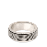anillo de hombre, Acero inoxidable, Sin piedra