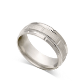 anillo de hombre, Acero inoxidable, Sin piedra