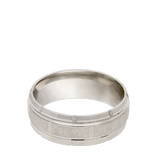 anillo de hombre, Acero inoxidable, Sin piedra