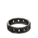 anillo de hombre, Acero inoxidable, Sin piedra