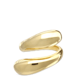 Anillo Delicado, Bañado en oro, Sin piedra