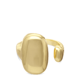Anillo Delicado, Bañado en oro, Sin piedra