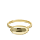 Anillo Delicado, Bañado en oro, Sin piedra