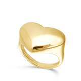 Anillo Delicado, Bañado en oro, Sin piedra