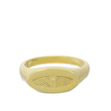 Anillo Delicado, Bañado en oro, Sin piedra