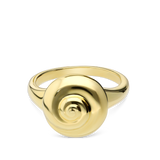 Anillo Delicado, Bañado en oro, Sin piedra